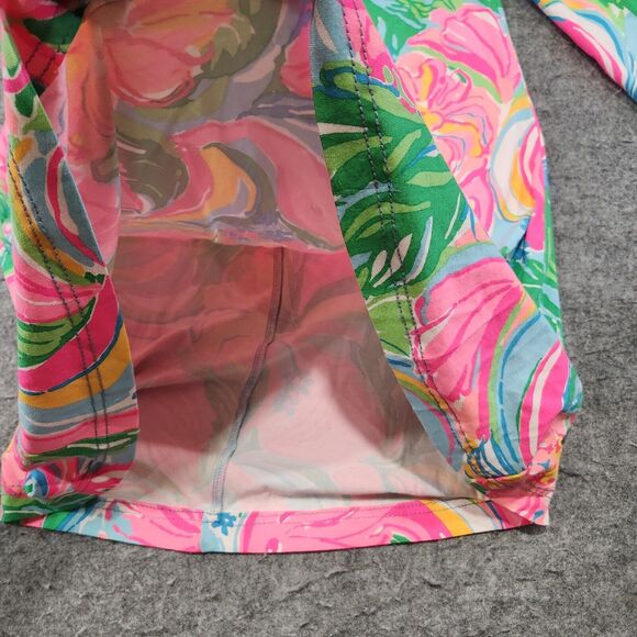 Lilly Pulitzer Womens XS Ophelia So A Peeling Swing Dress Elephant Floral Summer - Picture 10 of 15